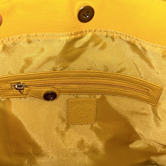 NWT Hello Sunshine 16" x 12" Canvas Tote Bag - Picture 6 of 7